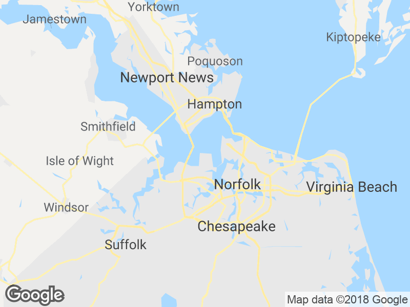 location map for 2701 Island Road PORTSMOUTH VA 23703